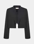 DOUBLE-LAYER DECONSTRUCTED CROPPED JACKET