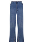 HIGH-RISE SPLIT HEM JEANS