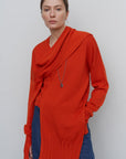LAYERED WOOL SWEATER