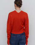 LAYERED WOOL SWEATER
