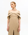 BEIGE SVITA DRESS