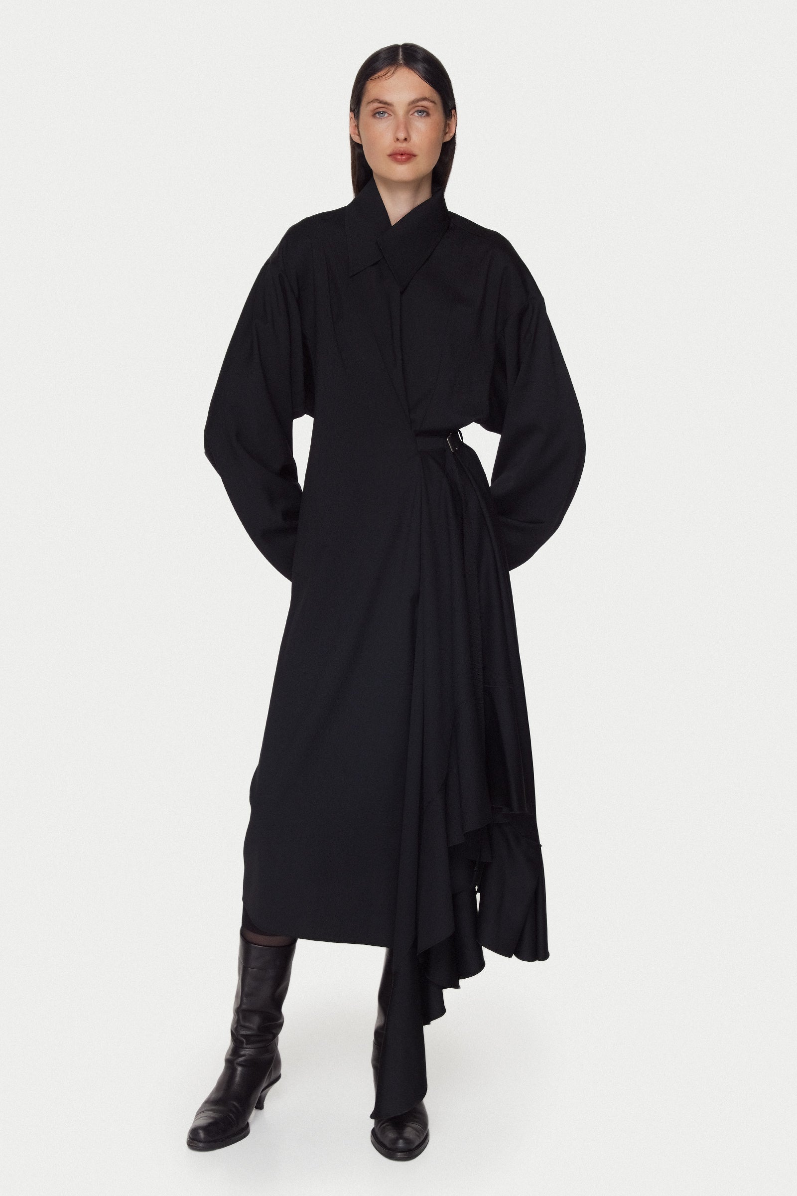 BLACK DARK IRIS DRESS 1