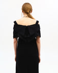 BLACK SVITA DRESS back