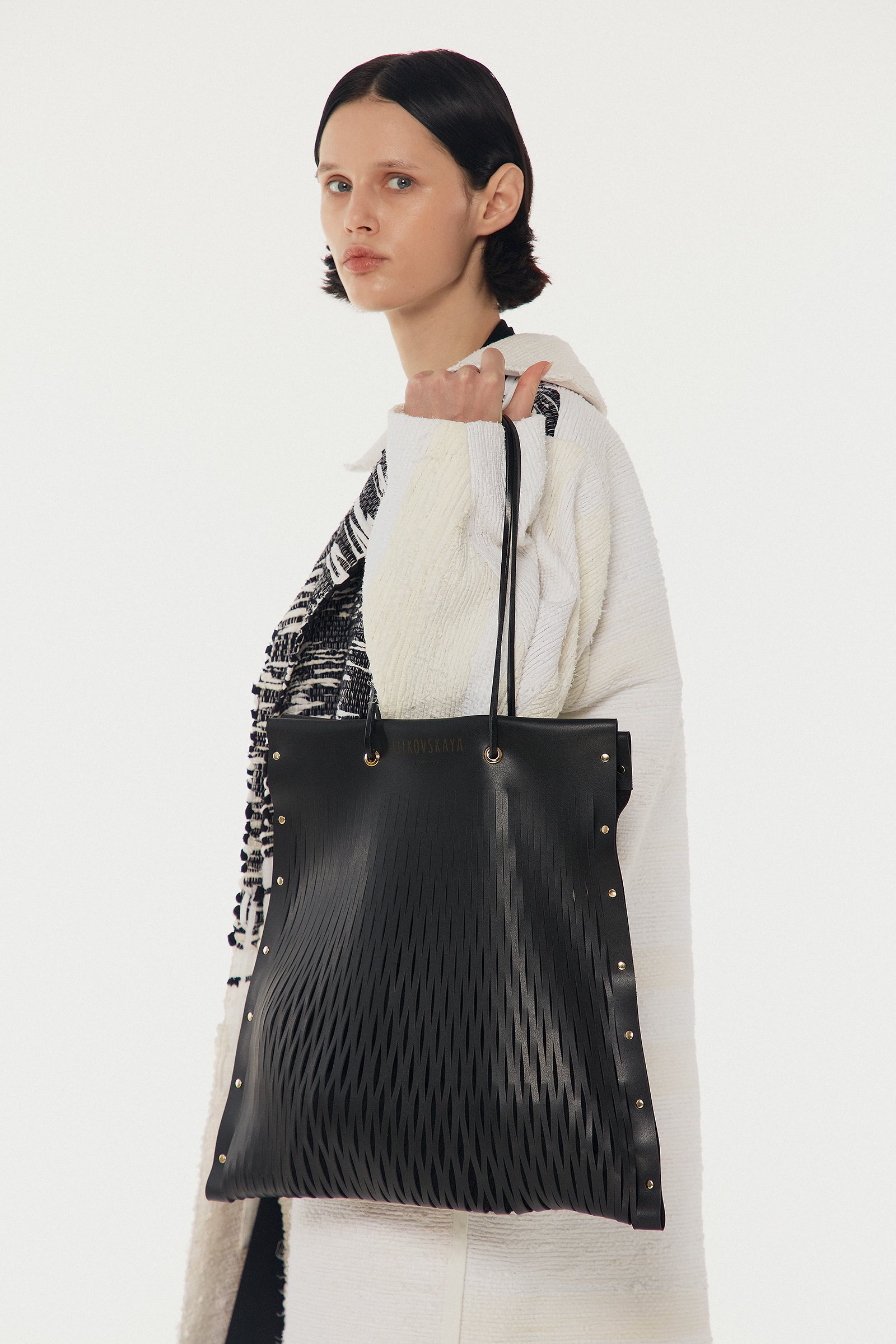 BIG WINE BAG BROWN – Litkovska