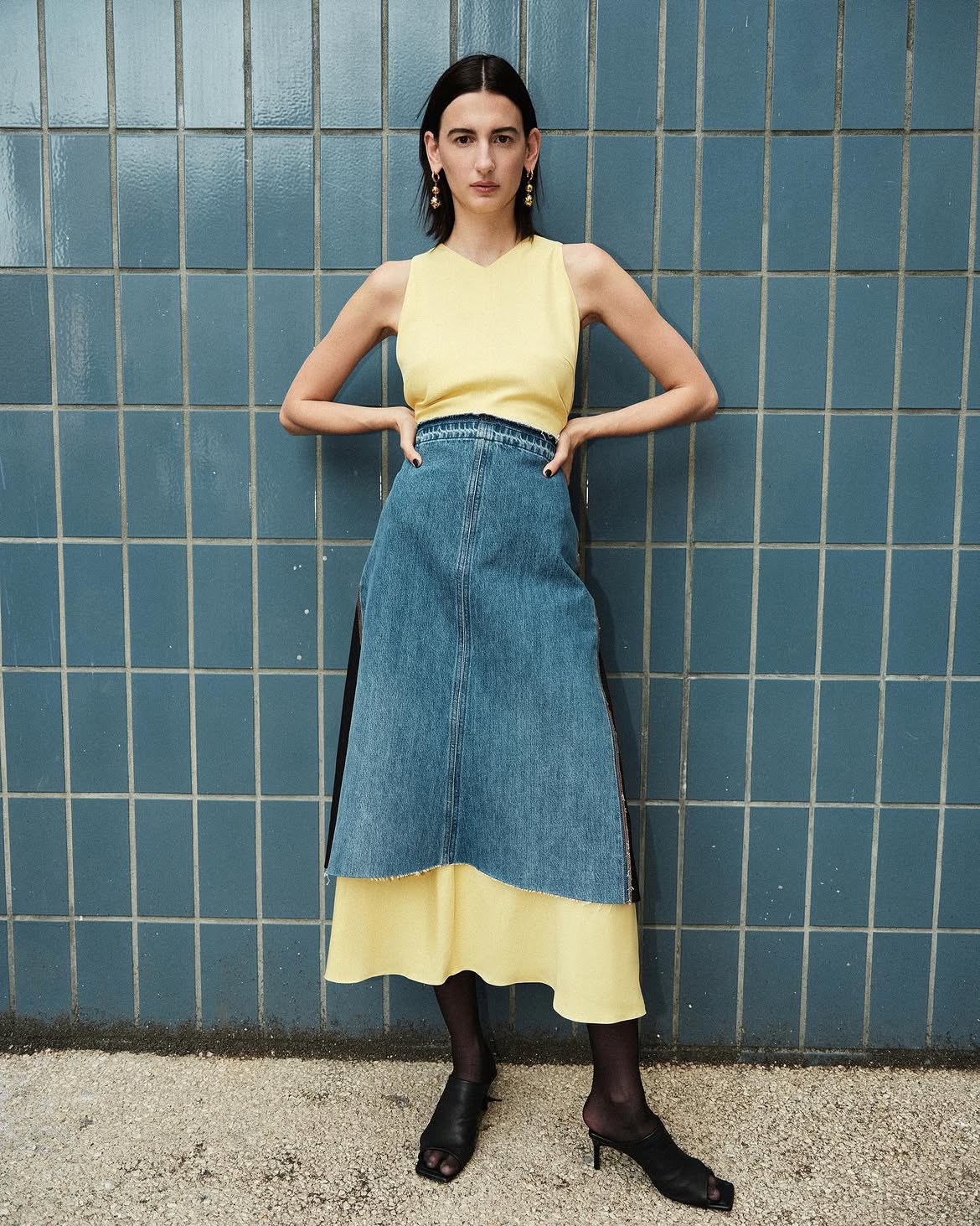 Denim Skirt Outfit Ideas: How to Wear It