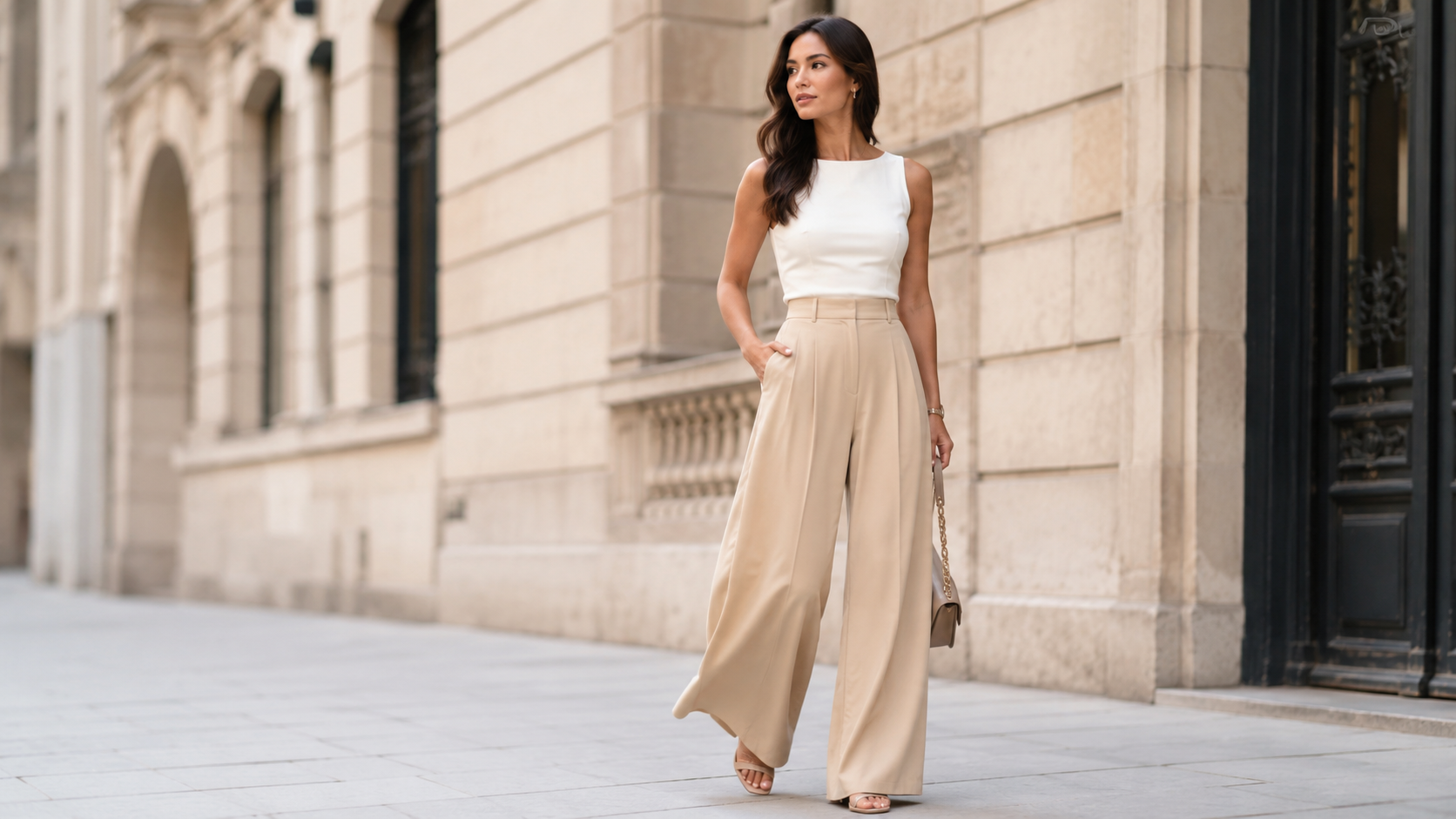 How to Style Wide-Leg Pants