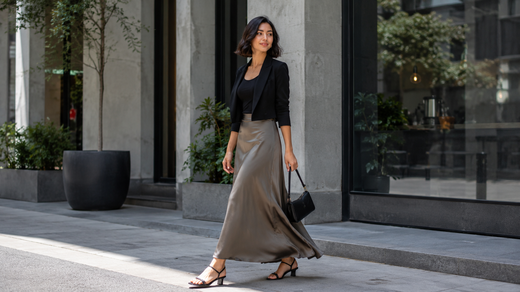 Modern Ways to Style a Long Skirt
