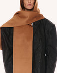 HOODED CASHMERE SCARF