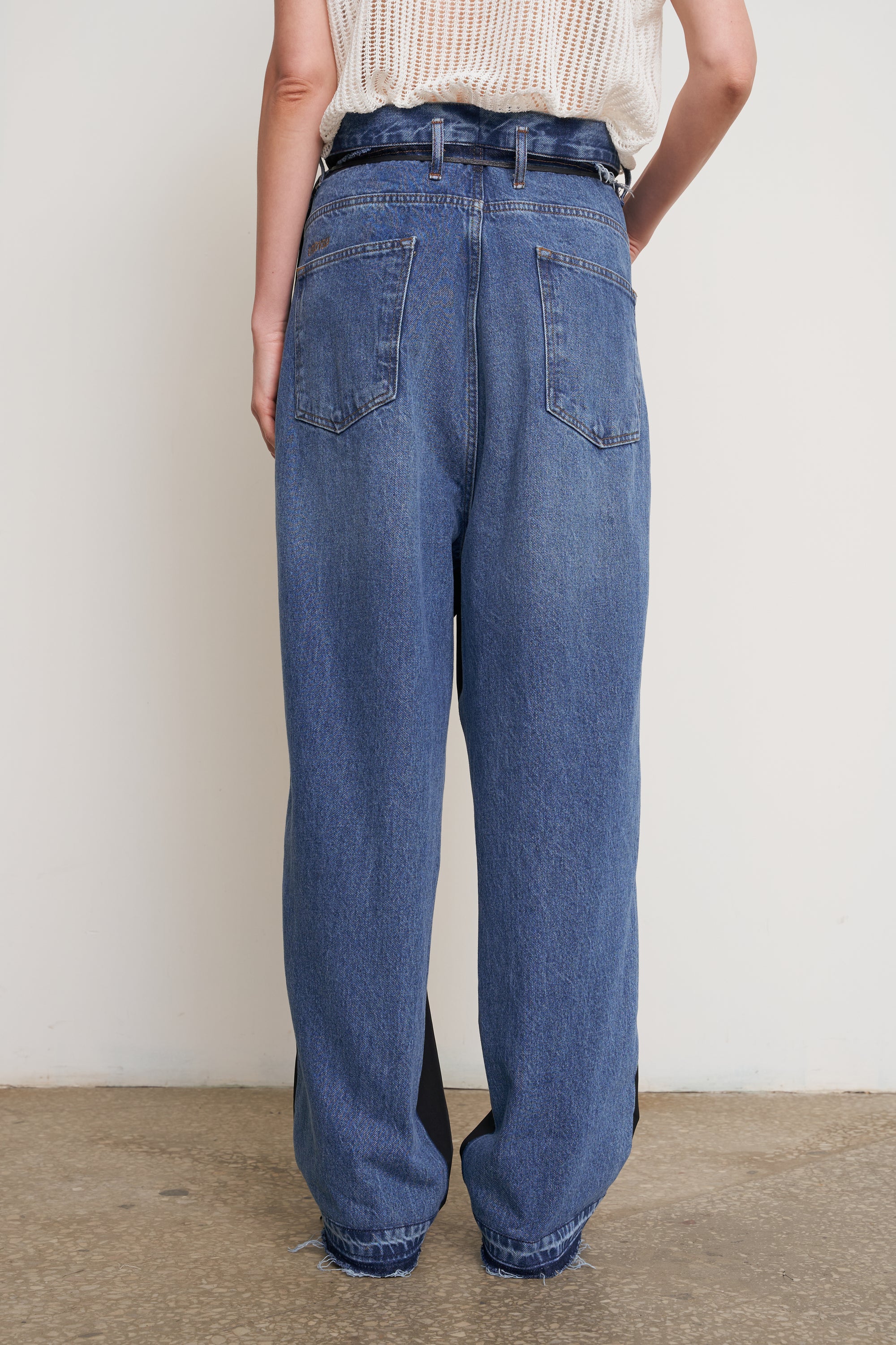 LILI JEANS WITH SKIRT DETAIL
