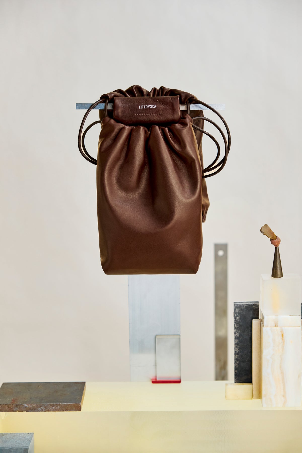 BESAGY MINI-BAG BROWN