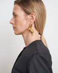 SPIRIT GOLD-PLATED MONO EARING