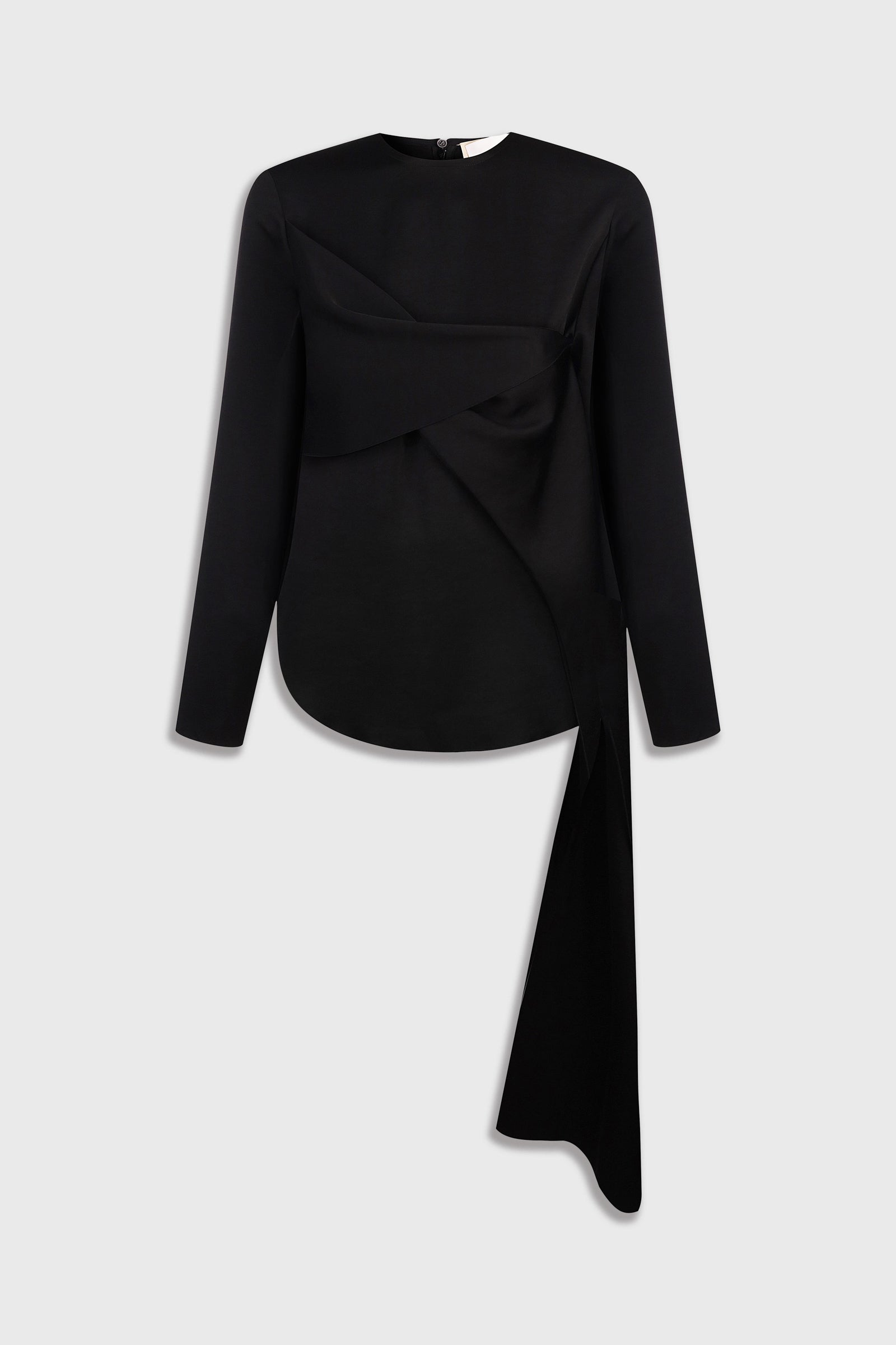 Asymmetric Twist Blouse