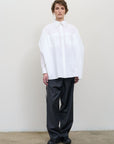 CAPELET POPLIN SHIRT