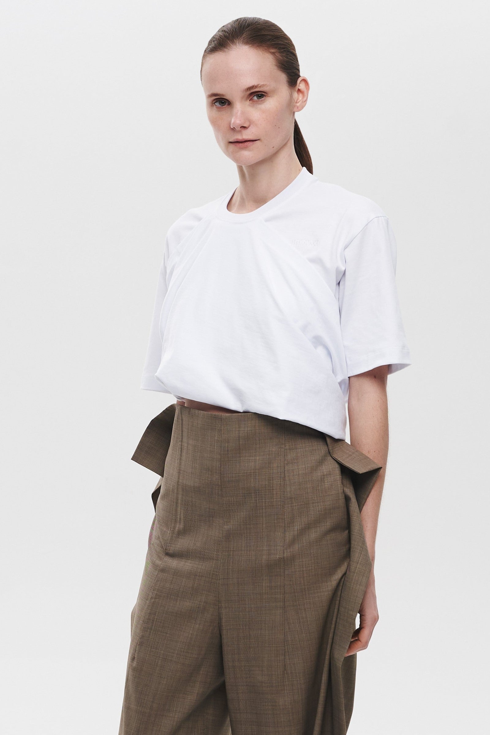 CORSET PANTS BEIGE
