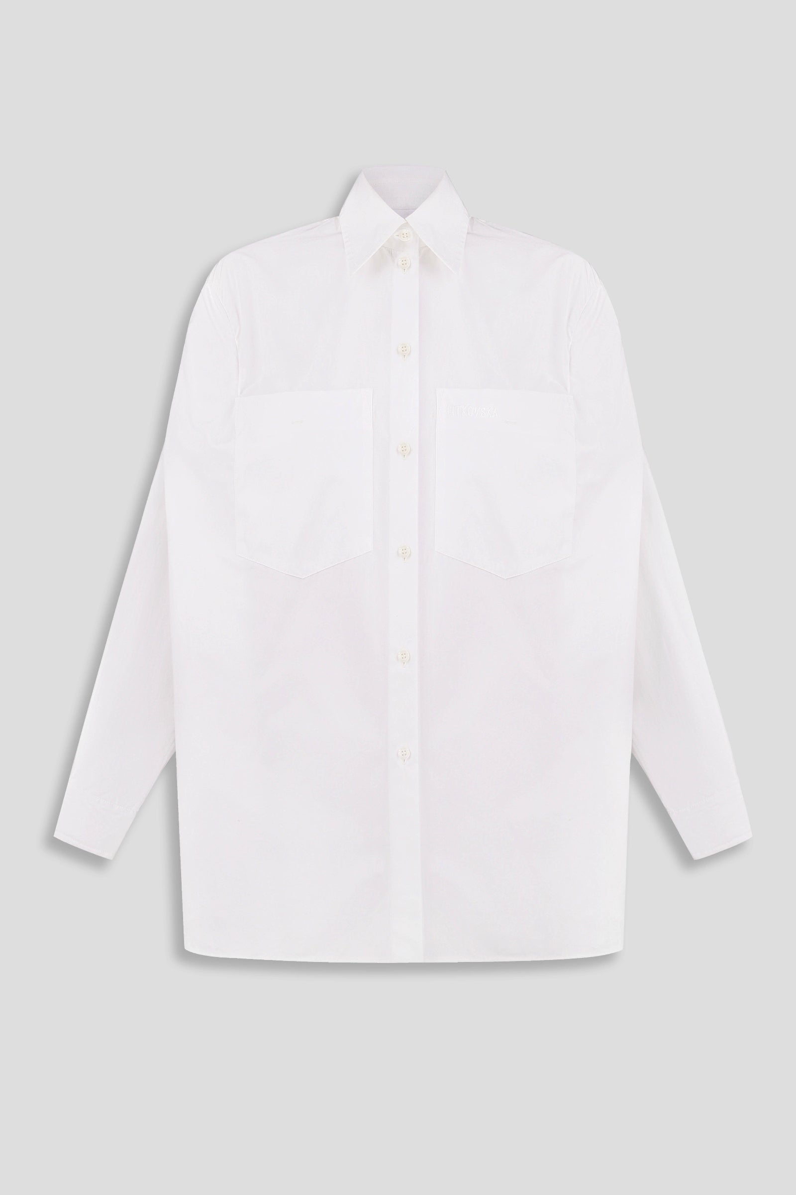 CAPELET POPLIN SHIRT