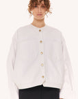 DENIM WHITE JACKET 1