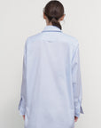 DOUBLE COLLAR POPLIN SHIRT