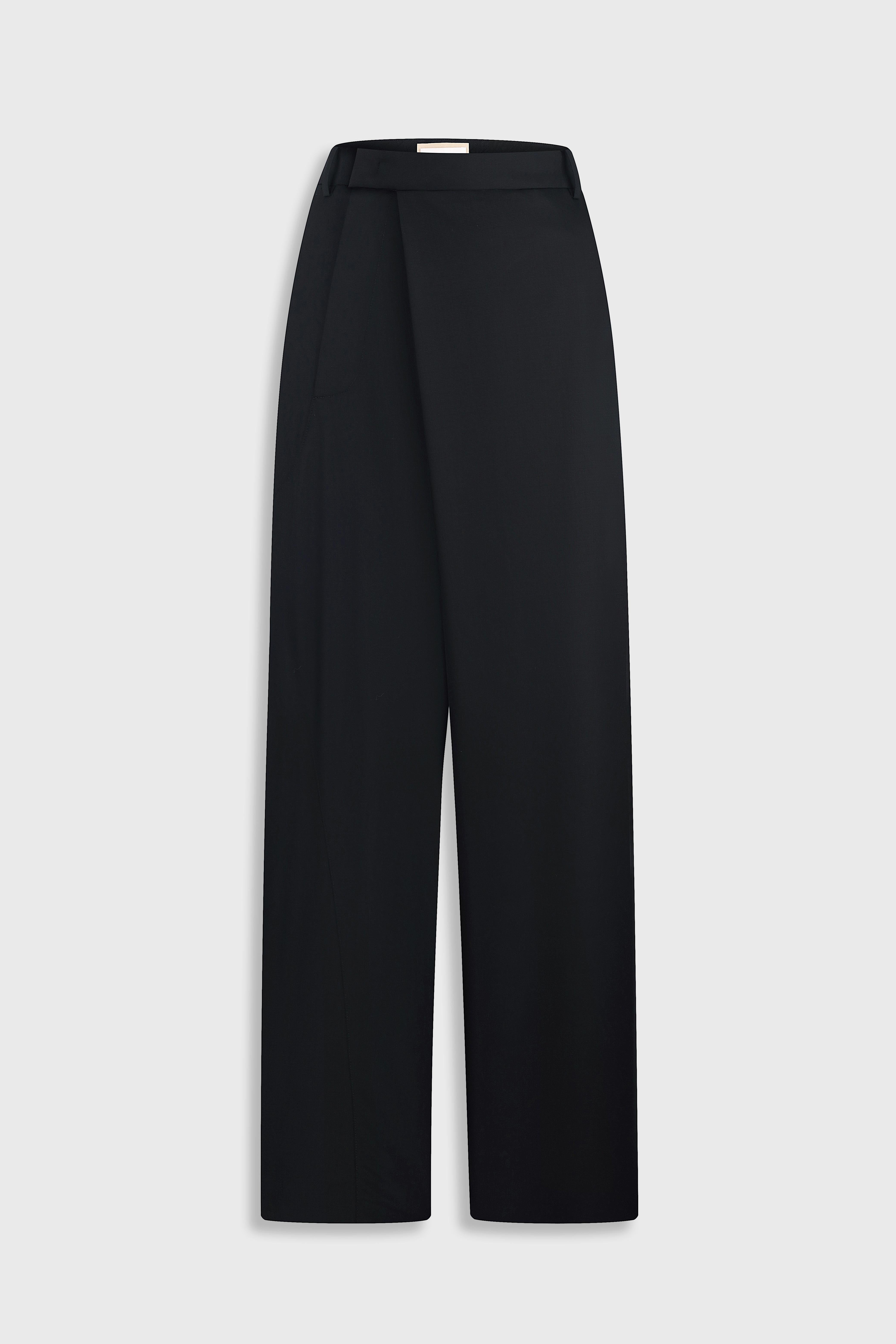 DECONSTRUCTED OFFSET-ZIP PANTS 1