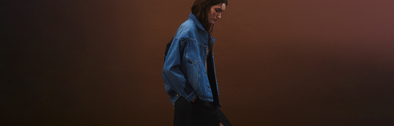 Denim top banner