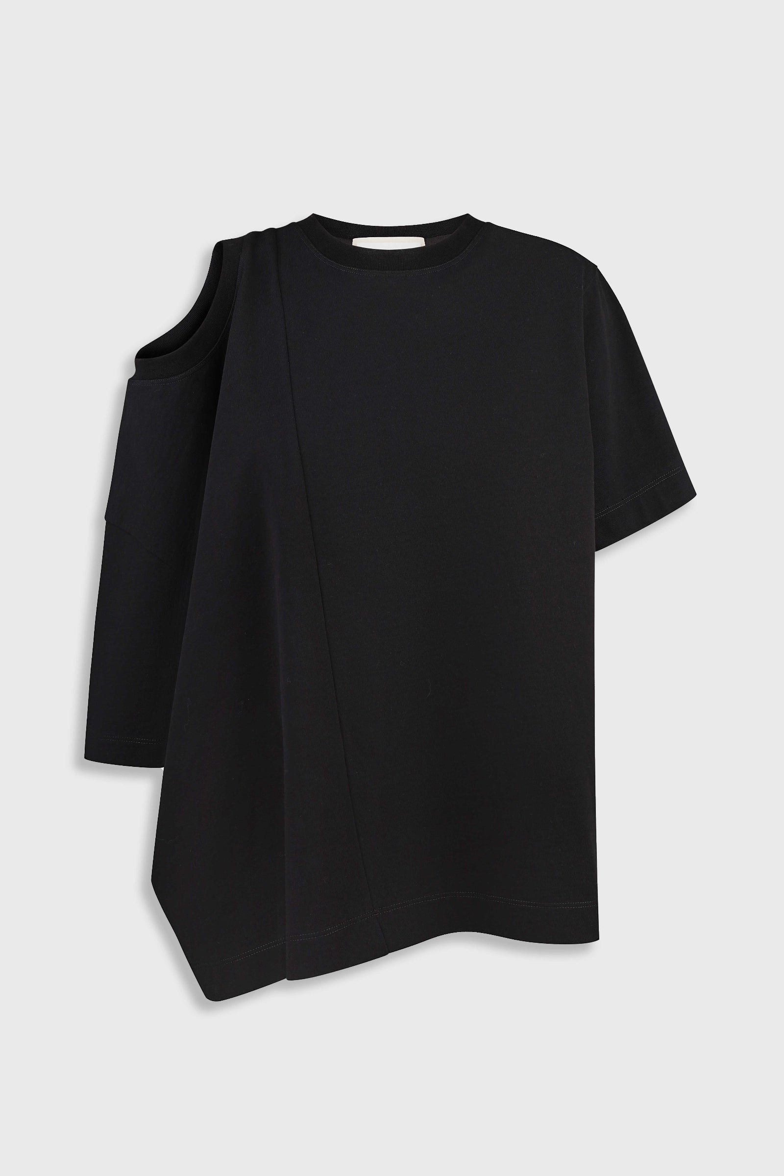 DUAL-NECK REVERSIBLE T-SHIRT black 1