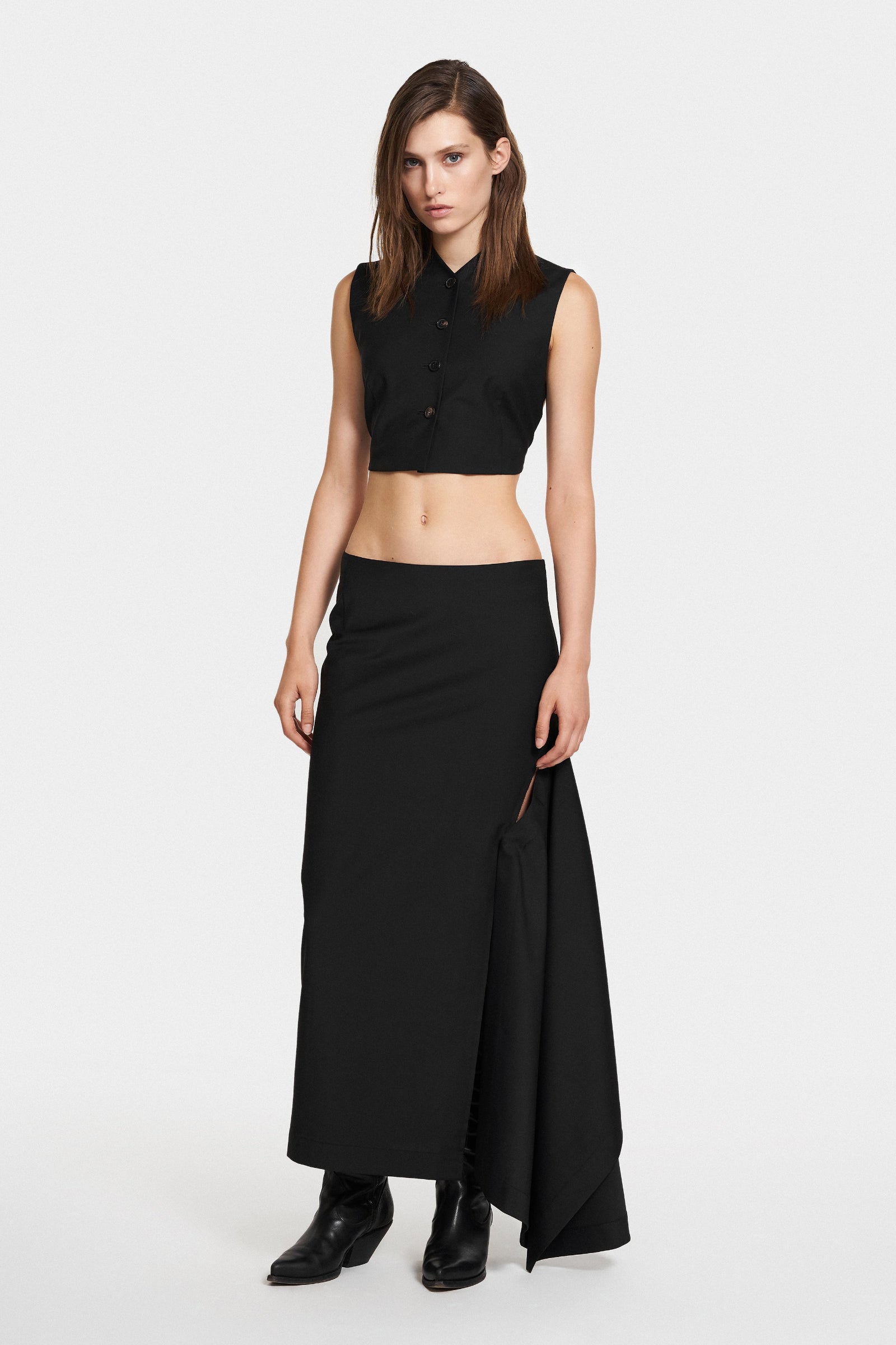 FLASH SKIRT wool and elastane