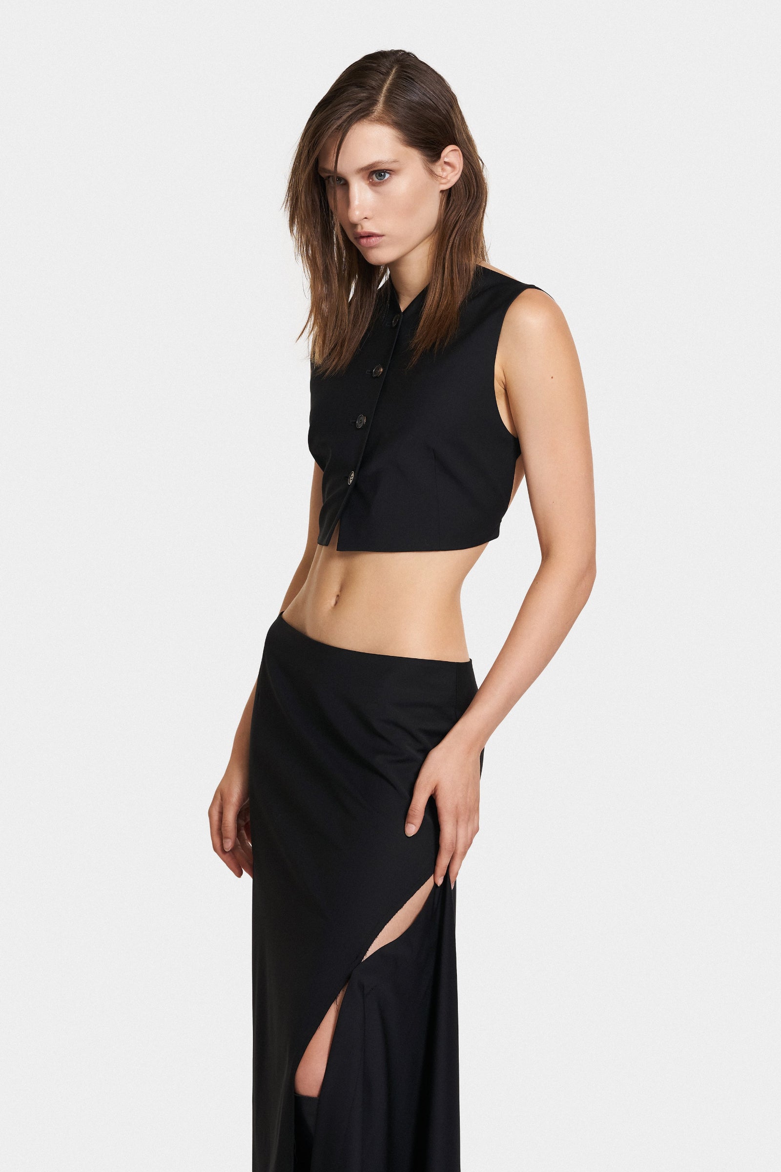 FLASH SKIRT wool and elastane 2