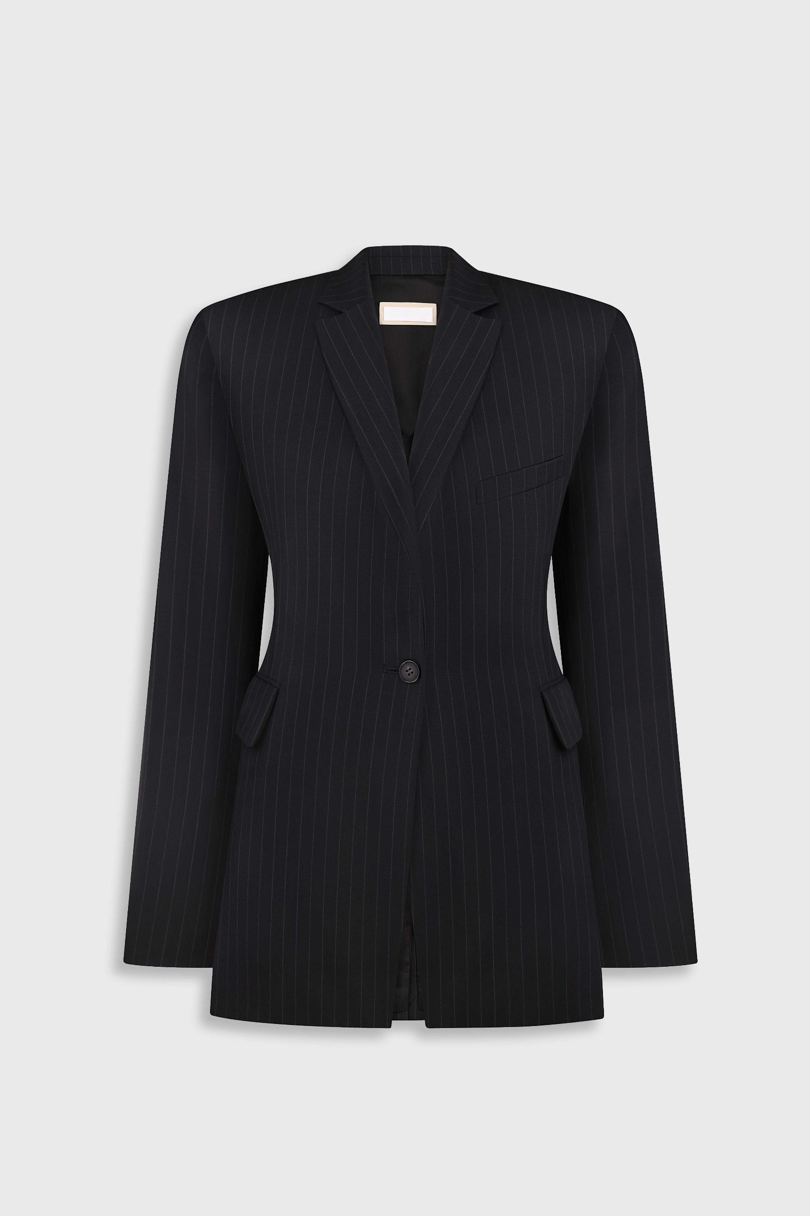 FITTED JACKET WITH TWISTED BACK DETAIL