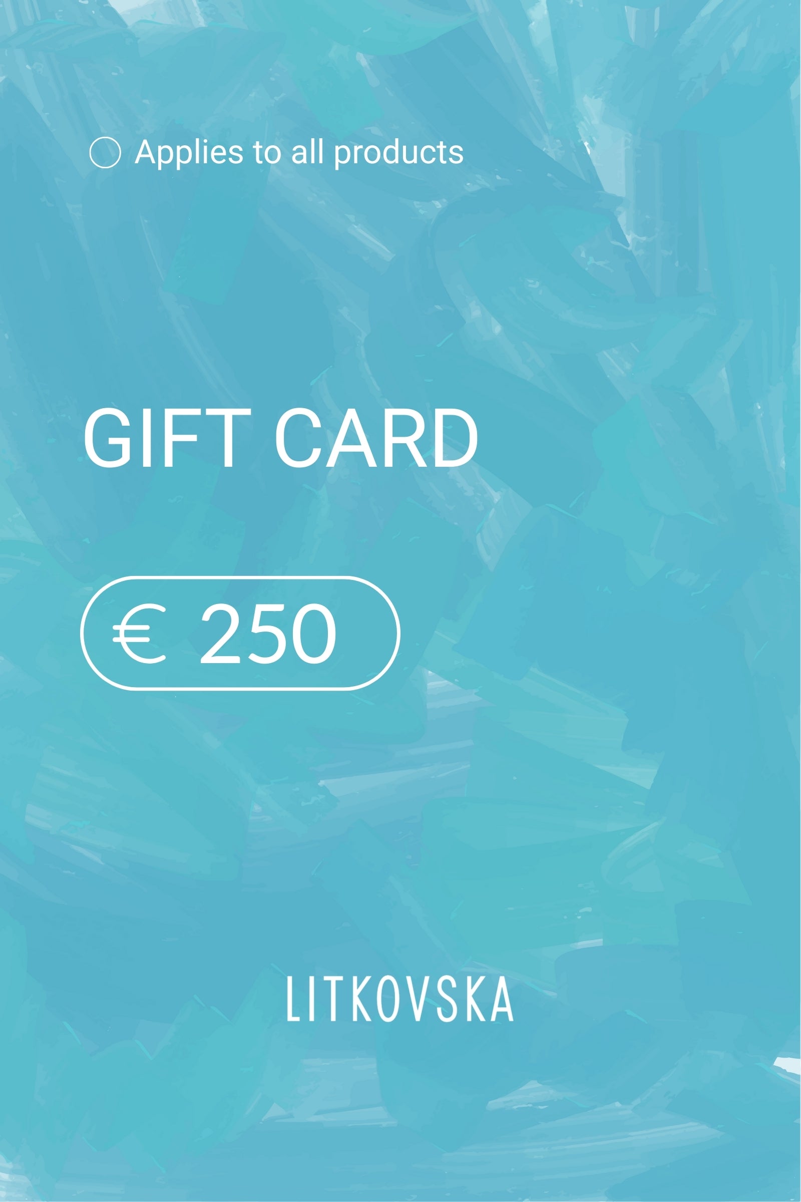 Gift Card 250 euro
