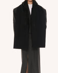 HOODED COTTON AND CASHMERE SCARF 2