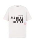 FLWRS WHITE T-SHIRT