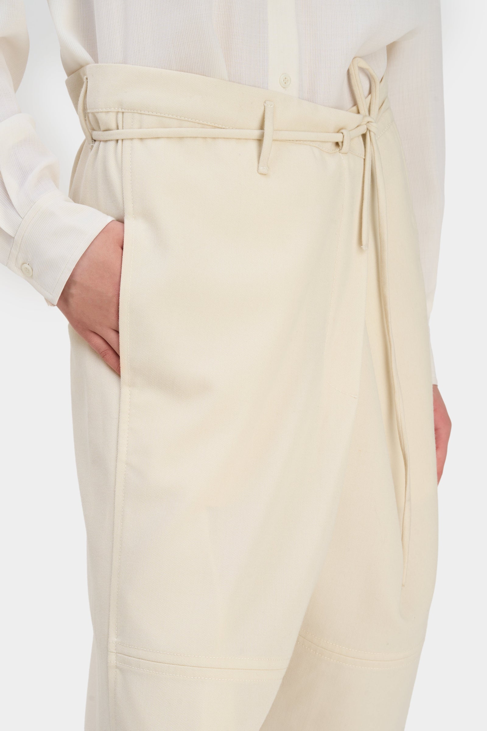 IVORY CRUSH PANTS 3