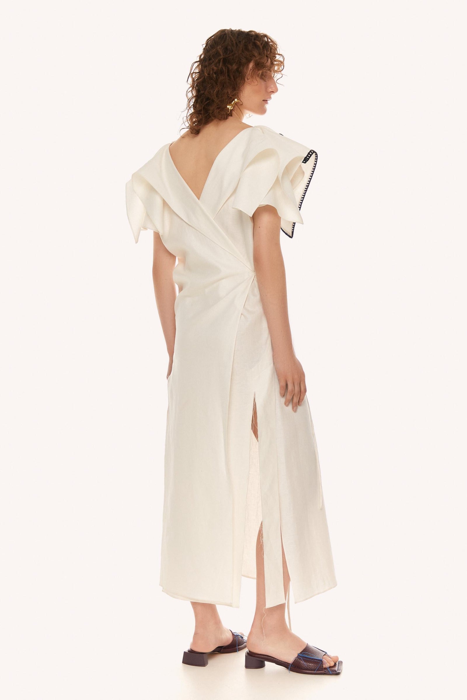 JUJU DRESS white back 1