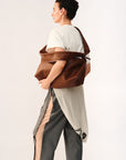 ZIP BAG BROWN