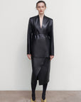 SCULPTED ASYMMETRIC JACKET
