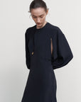 LAYERED SLIP-OVER DRESS
