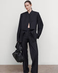 DECONSTRUCTED DOUBLE-LAYER JACKET