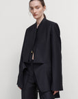 DECONSTRUCTED DOUBLE-LAYER JACKET