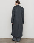 SCULPTED ASYMMETRIC WOOL COAT
