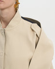 DILLIGAF BOMBER  WITH PALERINE DETAIL