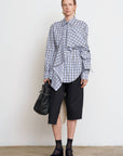 Palerine Checkered Cotton Shirt  1