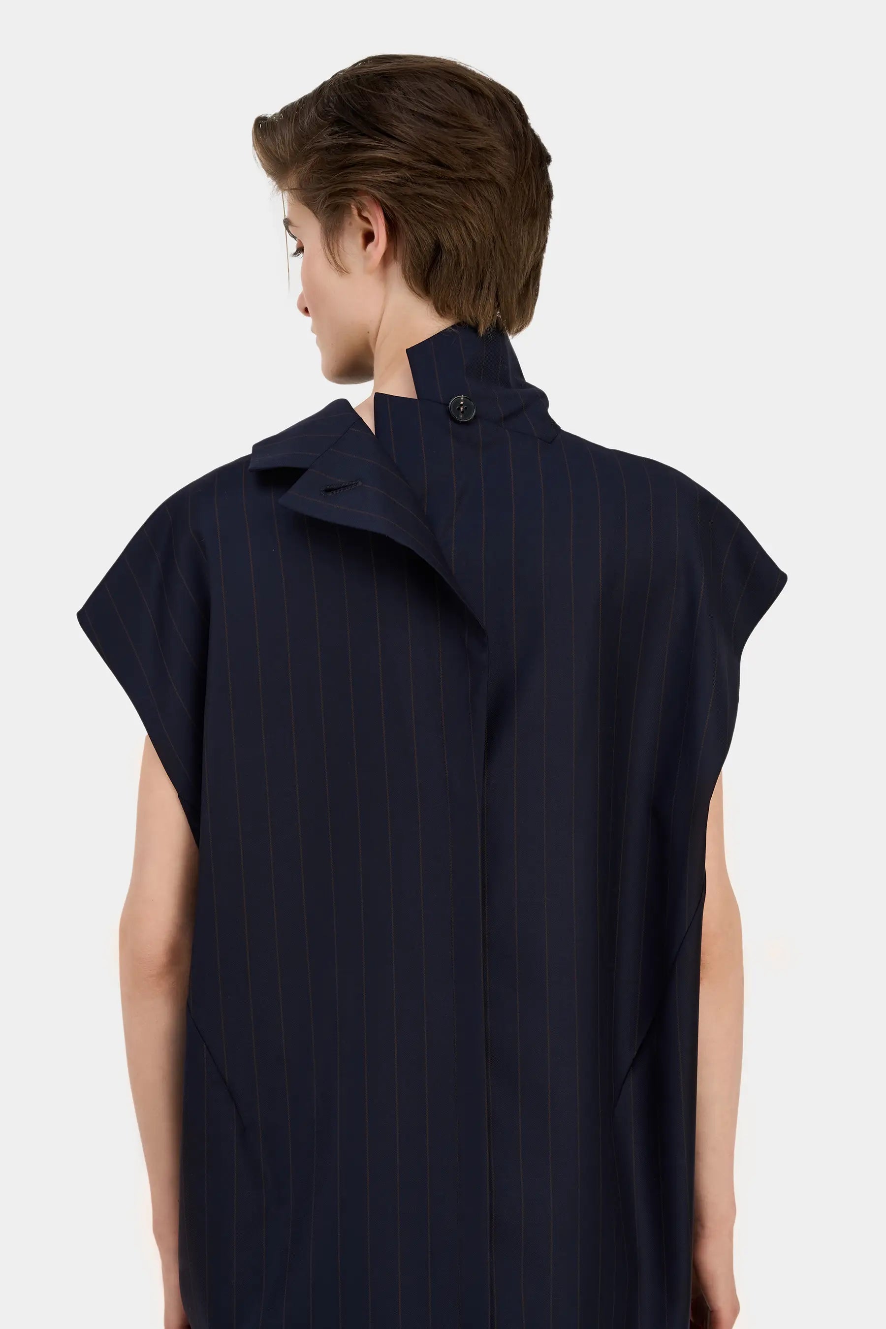 REVERSE VEST BLUE
