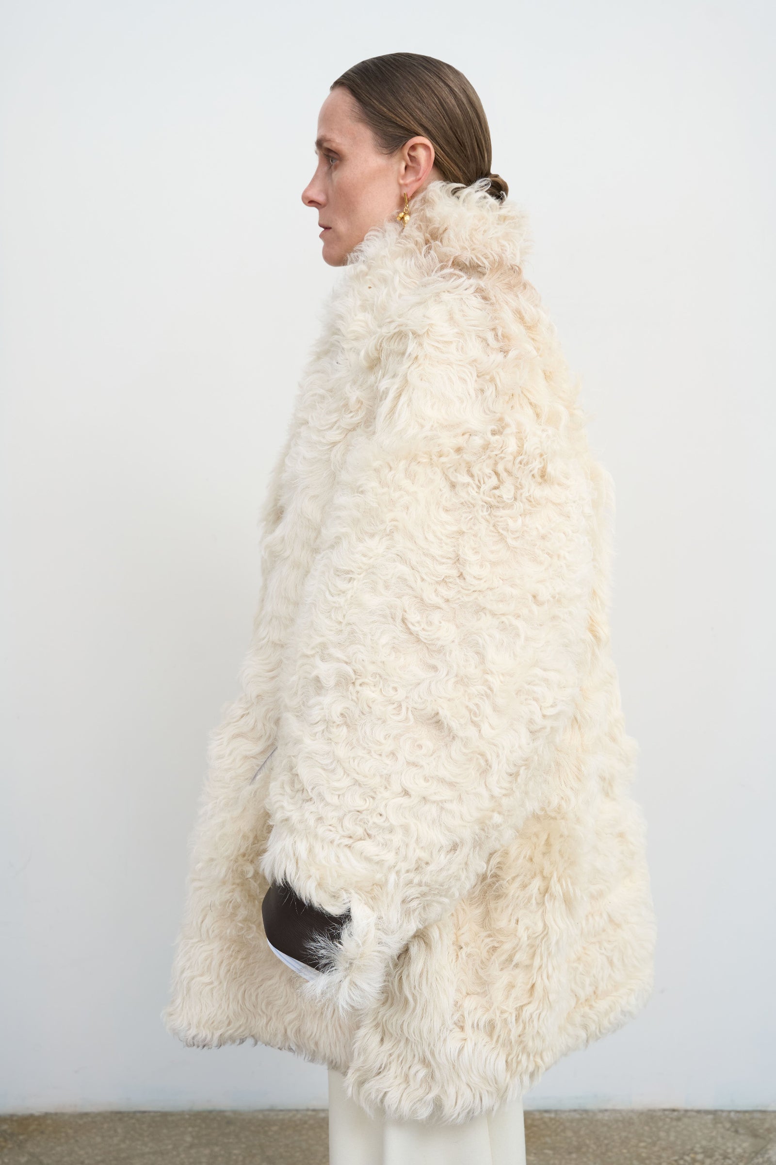 REVERSIBLE SHEARLING COAT