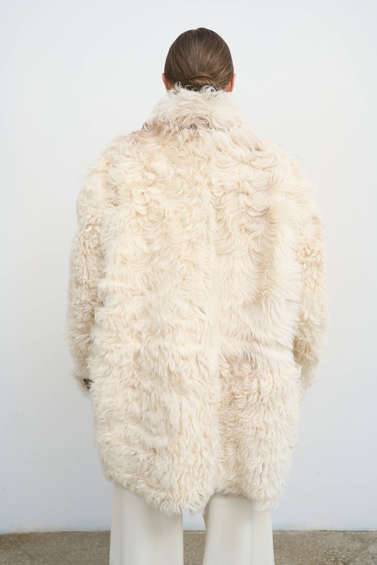 REVERSIBLE SHEARLING COAT