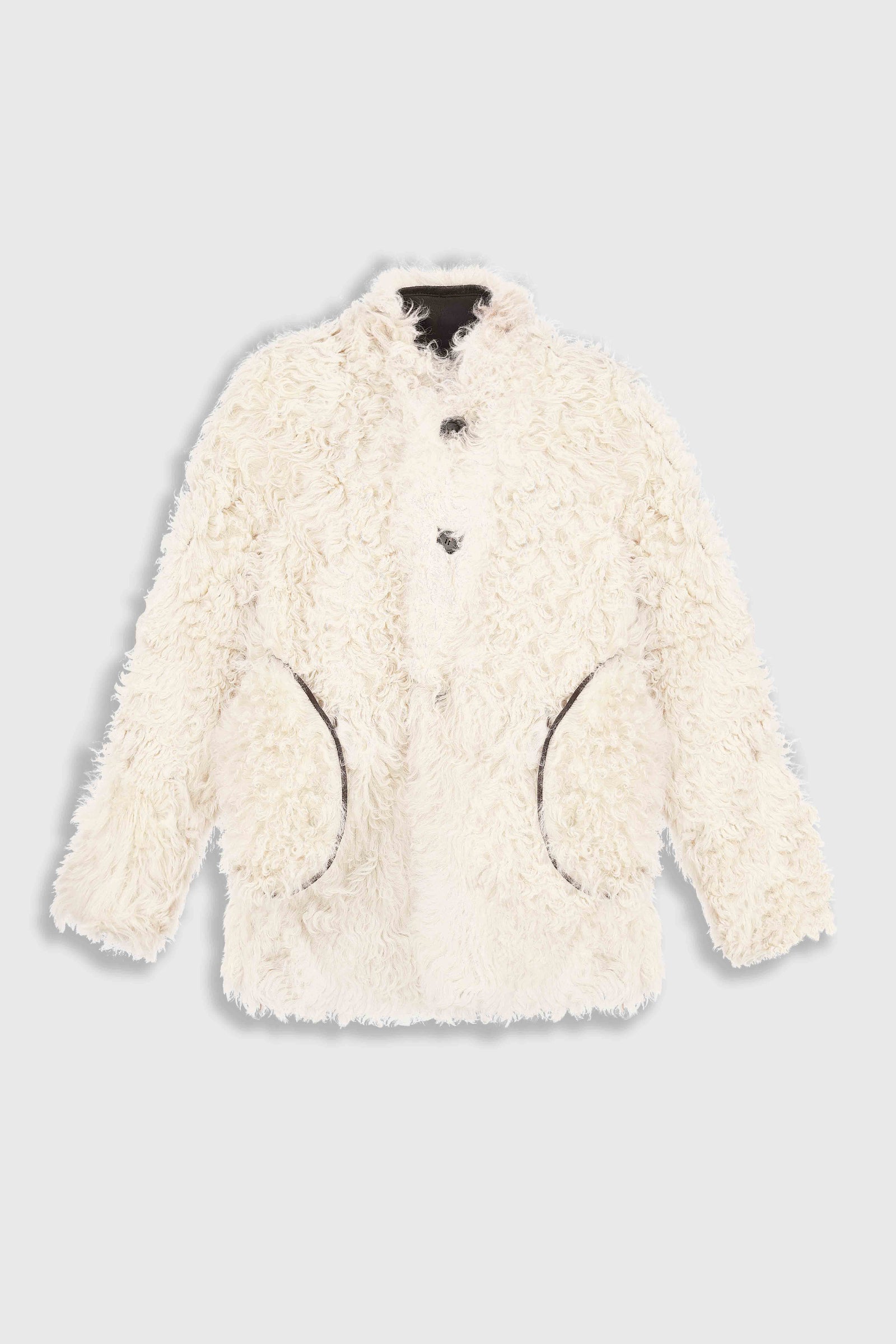 REVERSIBLE SHEARLING COAT