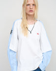 SNFLWR WHITE SHIRT