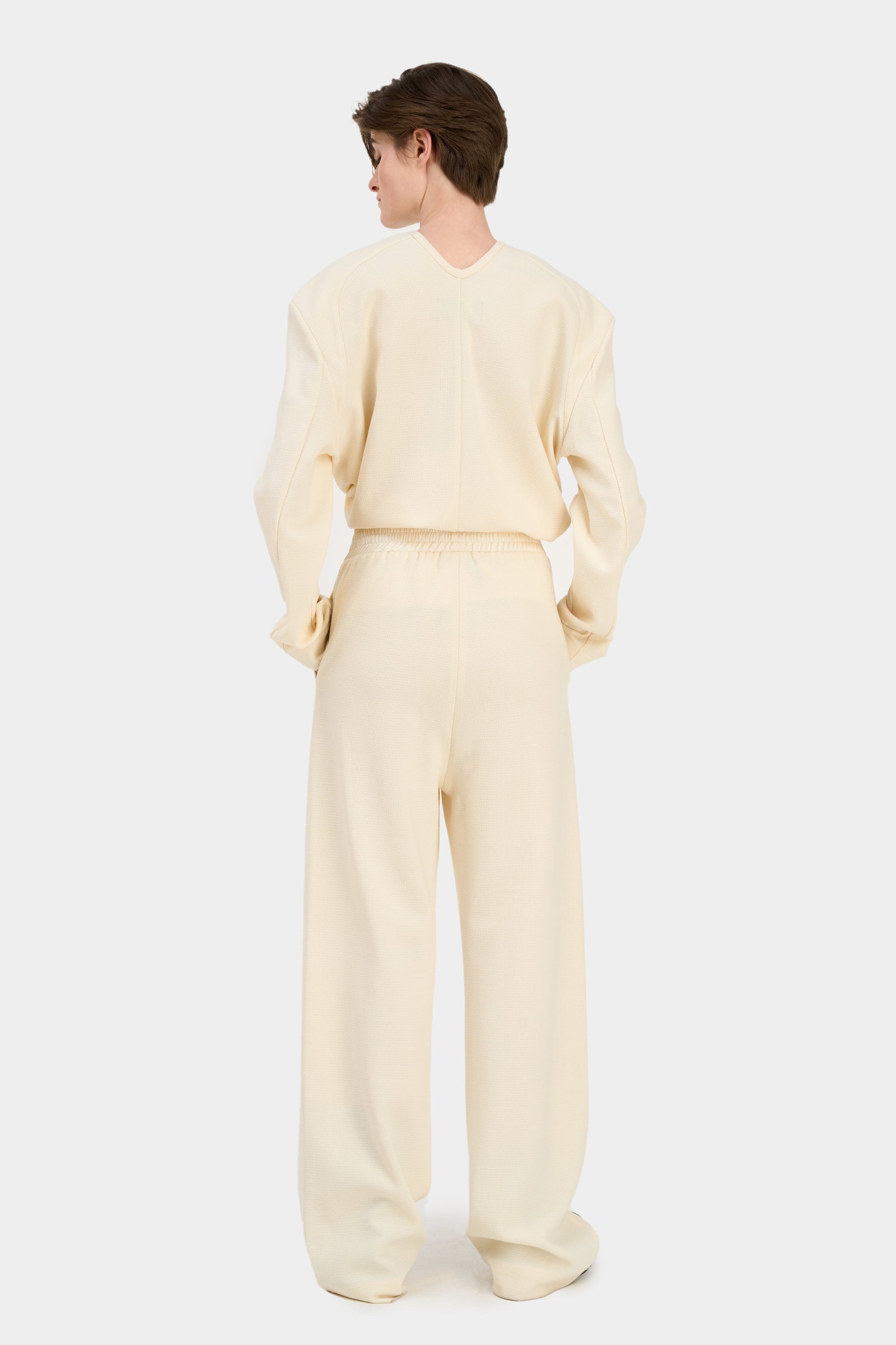SOUL PANTS IVORY back