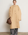 TRENCH COAT WITH PALERINE DETAIL