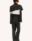 UNDERCUT JACKET back