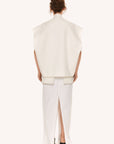 UNTAILORED VEST back
