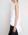WAIST TWISTED COTTON SHIRT 1